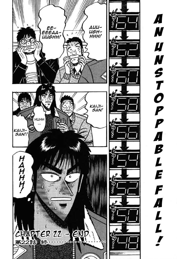 Tobaku Mokushiroku Kaiji - Vol.2 Chapter 22: Failure