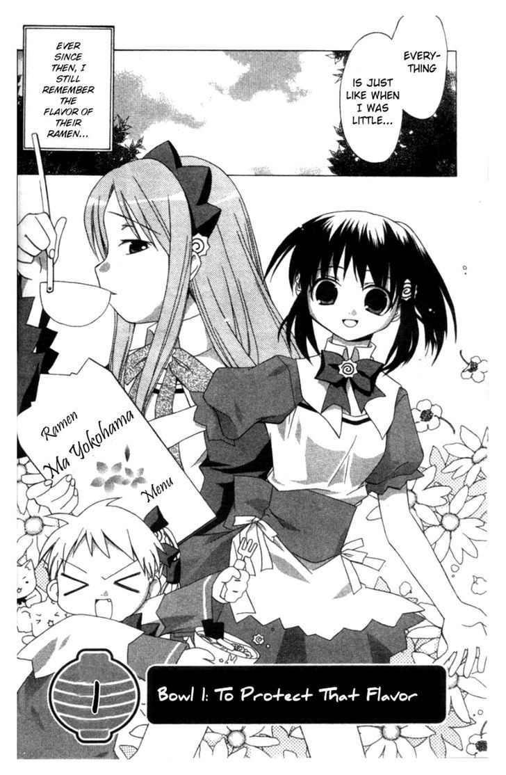 Mayokohama Ramen Sanshimai - Chapter 1