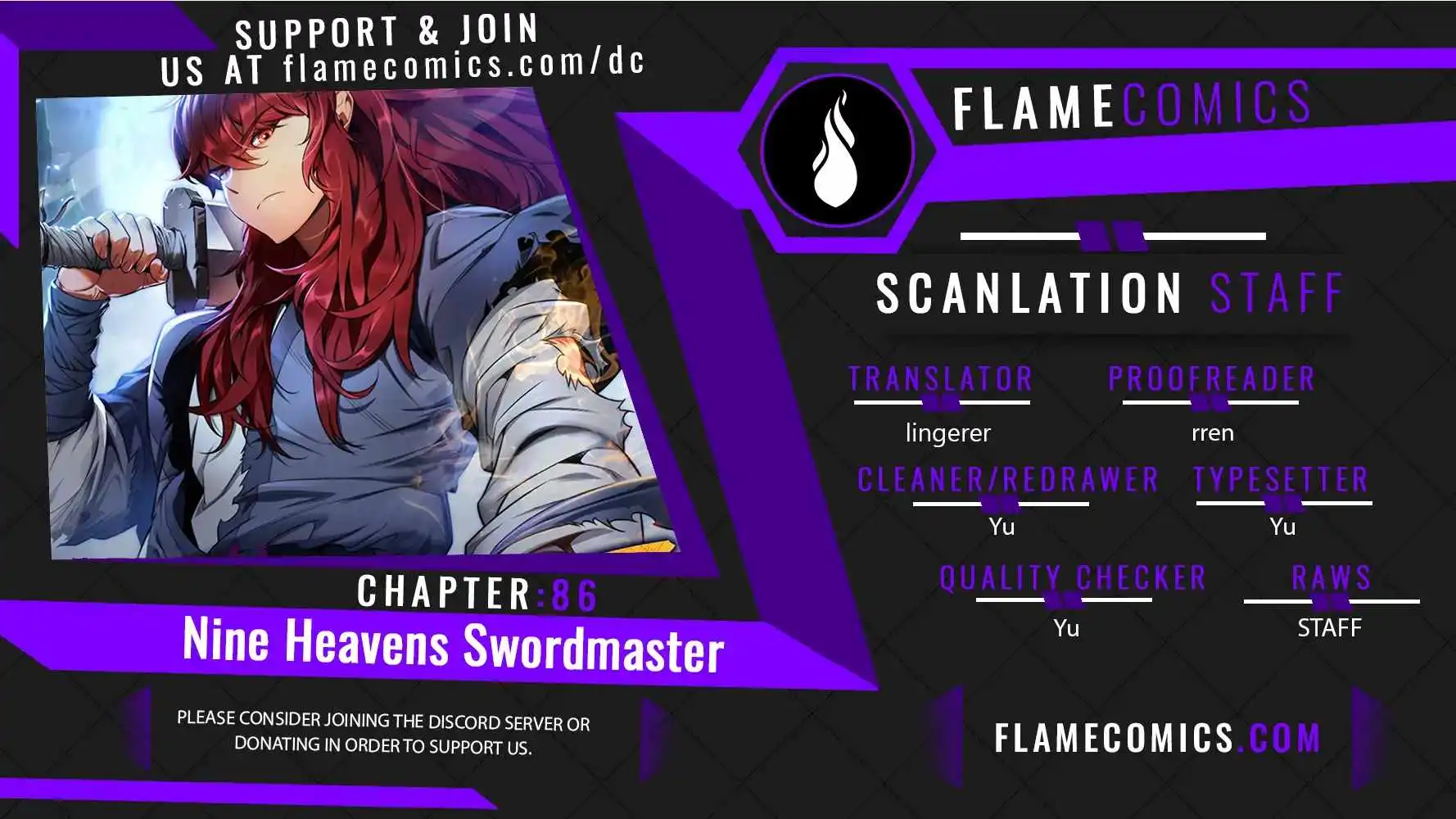 Heavenly Inquisition Sword (Nine Heavens Swordmaster) - Chapter 86