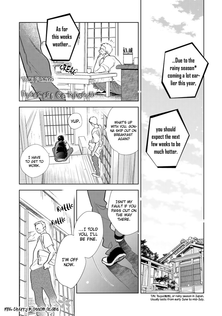 Hidamari Ga Kikoeru - Chapter 25