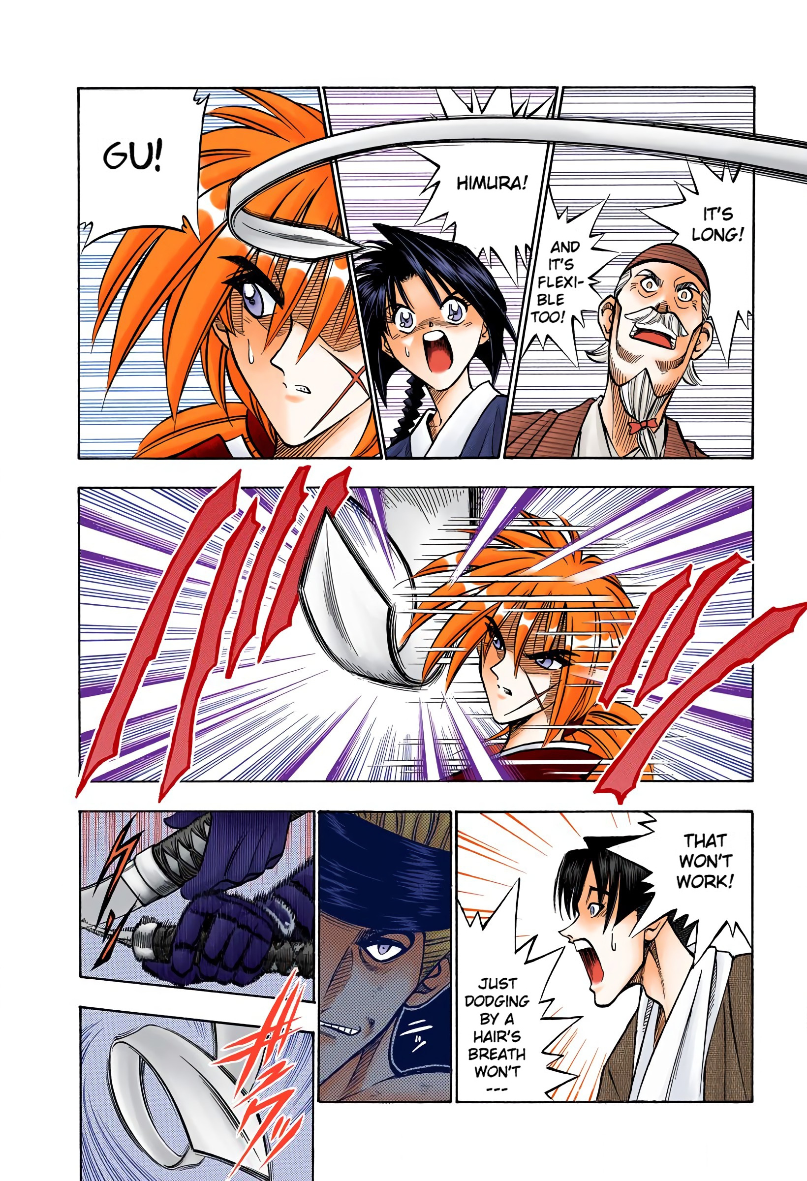 Rurouni Kenshin: Meiji Kenkaku Romantan - Digital Colored Comics - Vol.10 Chapter 79: The Thin-Bladed Katana