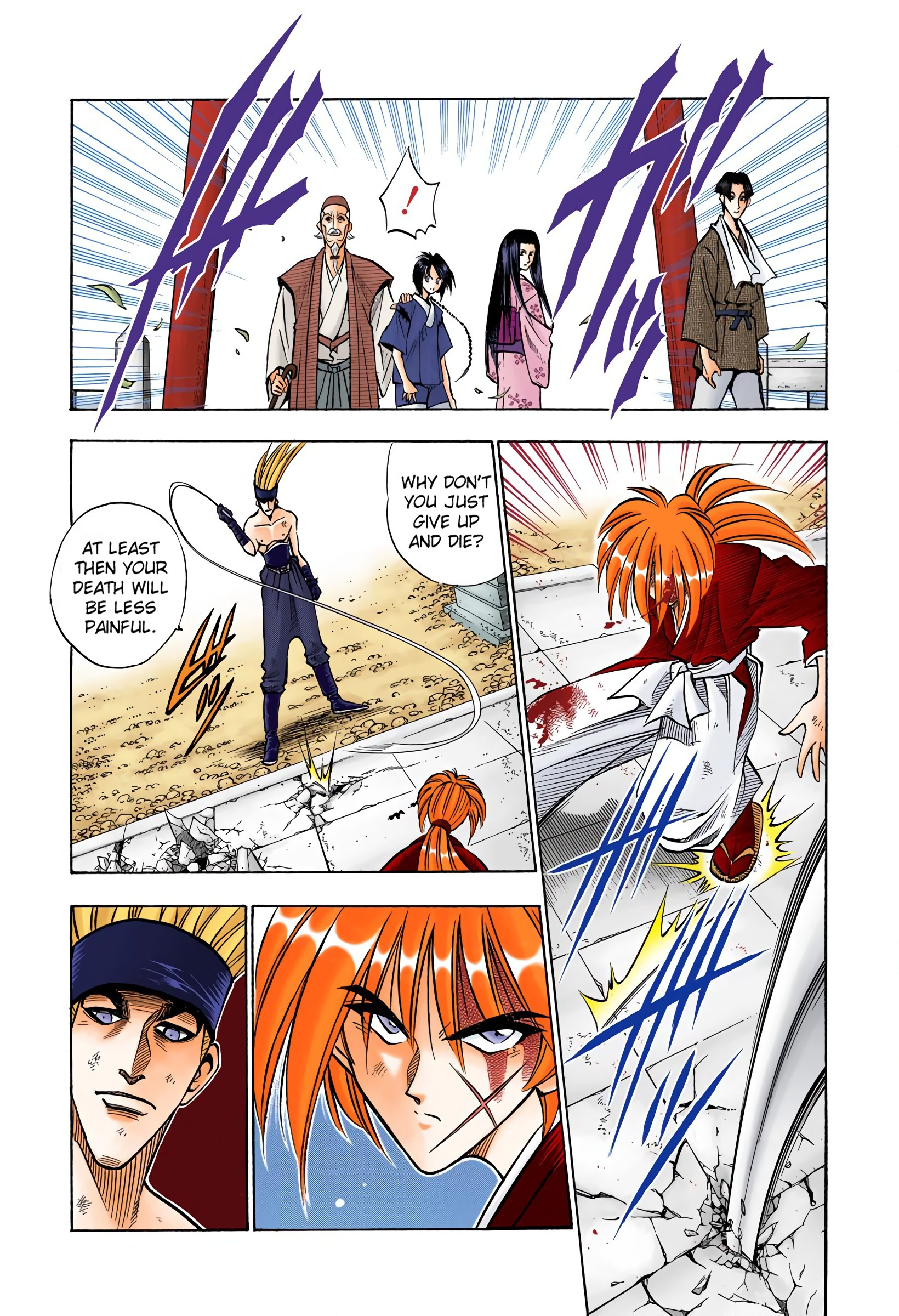 Rurouni Kenshin: Meiji Kenkaku Romantan - Digital Colored Comics - Vol.10 Chapter 79: The Thin-Bladed Katana