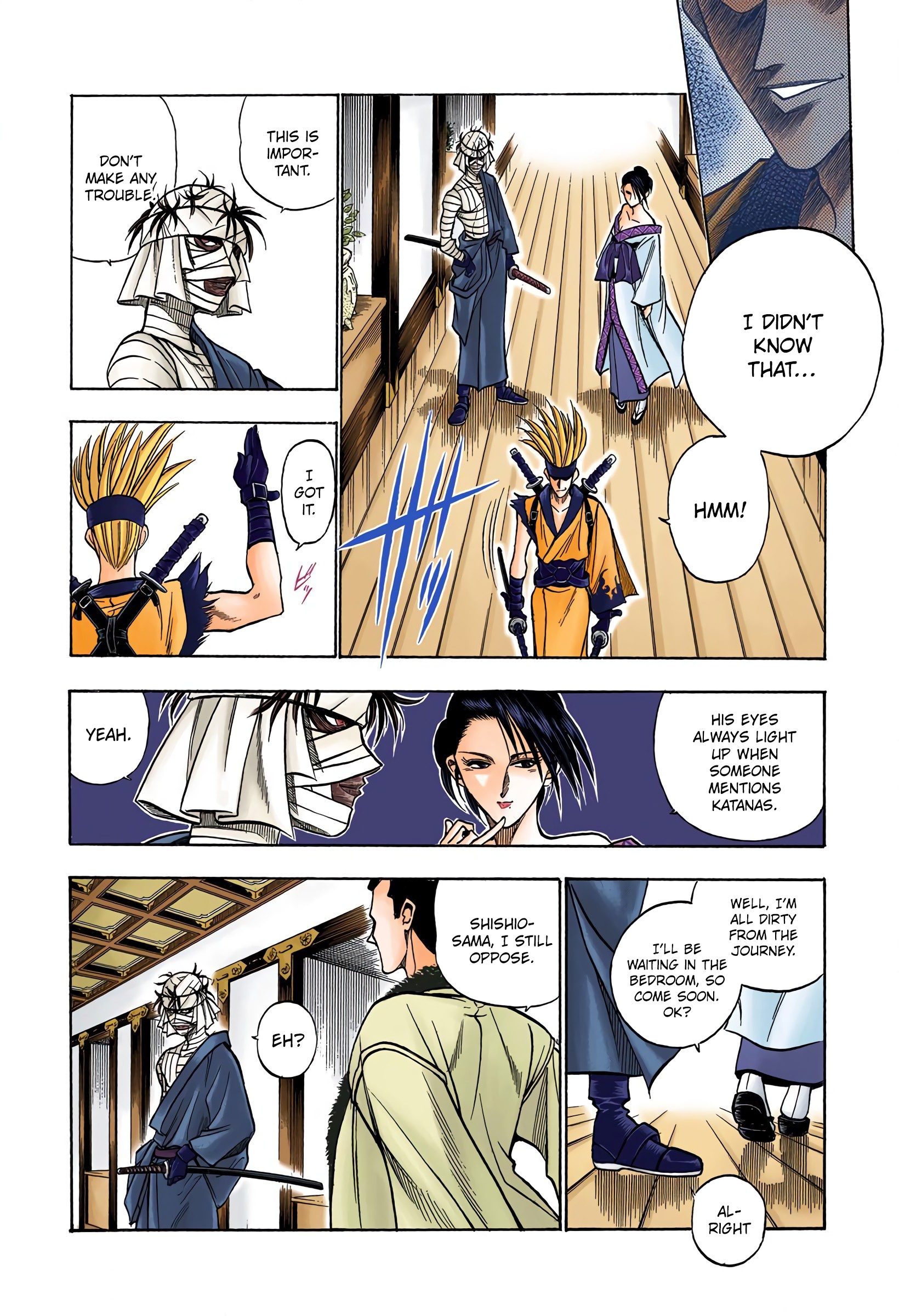 Rurouni Kenshin: Meiji Kenkaku Romantan - Digital Colored Comics - Vol.10 Chapter 76: The Juppongatana Acts