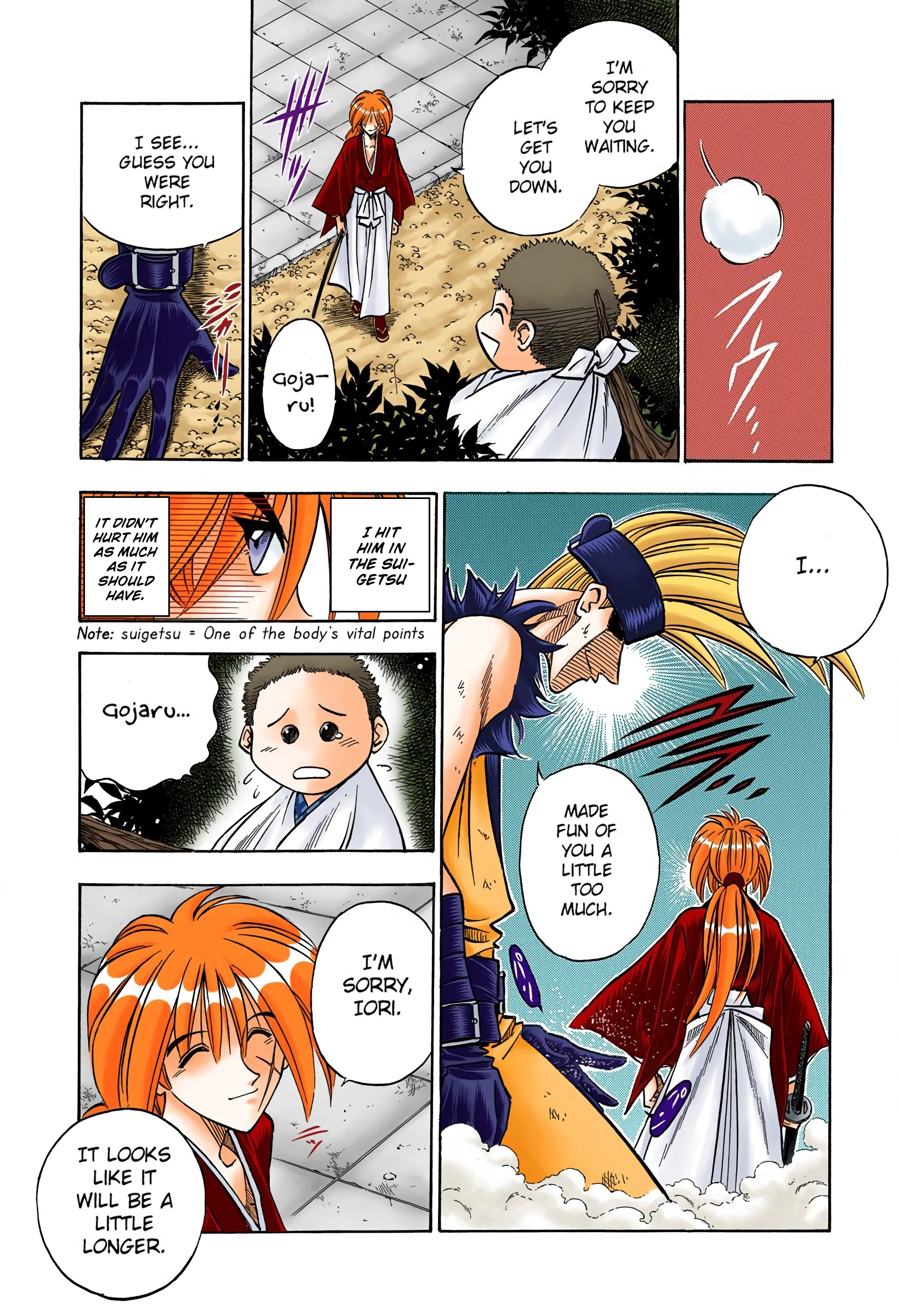 Rurouni Kenshin: Meiji Kenkaku Romantan - Digital Colored Comics - Vol.10 Chapter 78: Juppongatana Chou