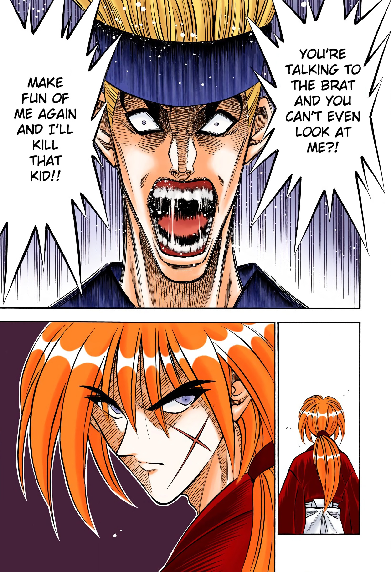 Rurouni Kenshin: Meiji Kenkaku Romantan - Digital Colored Comics - Vol.10 Chapter 78: Juppongatana Chou