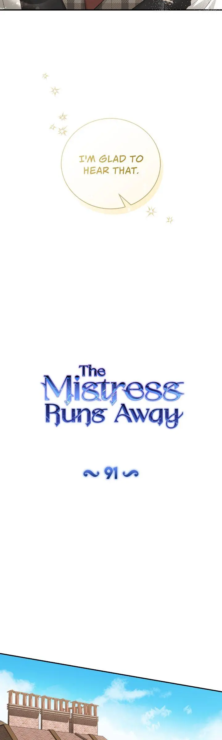 The Mistress Runs Away - Chapter 91