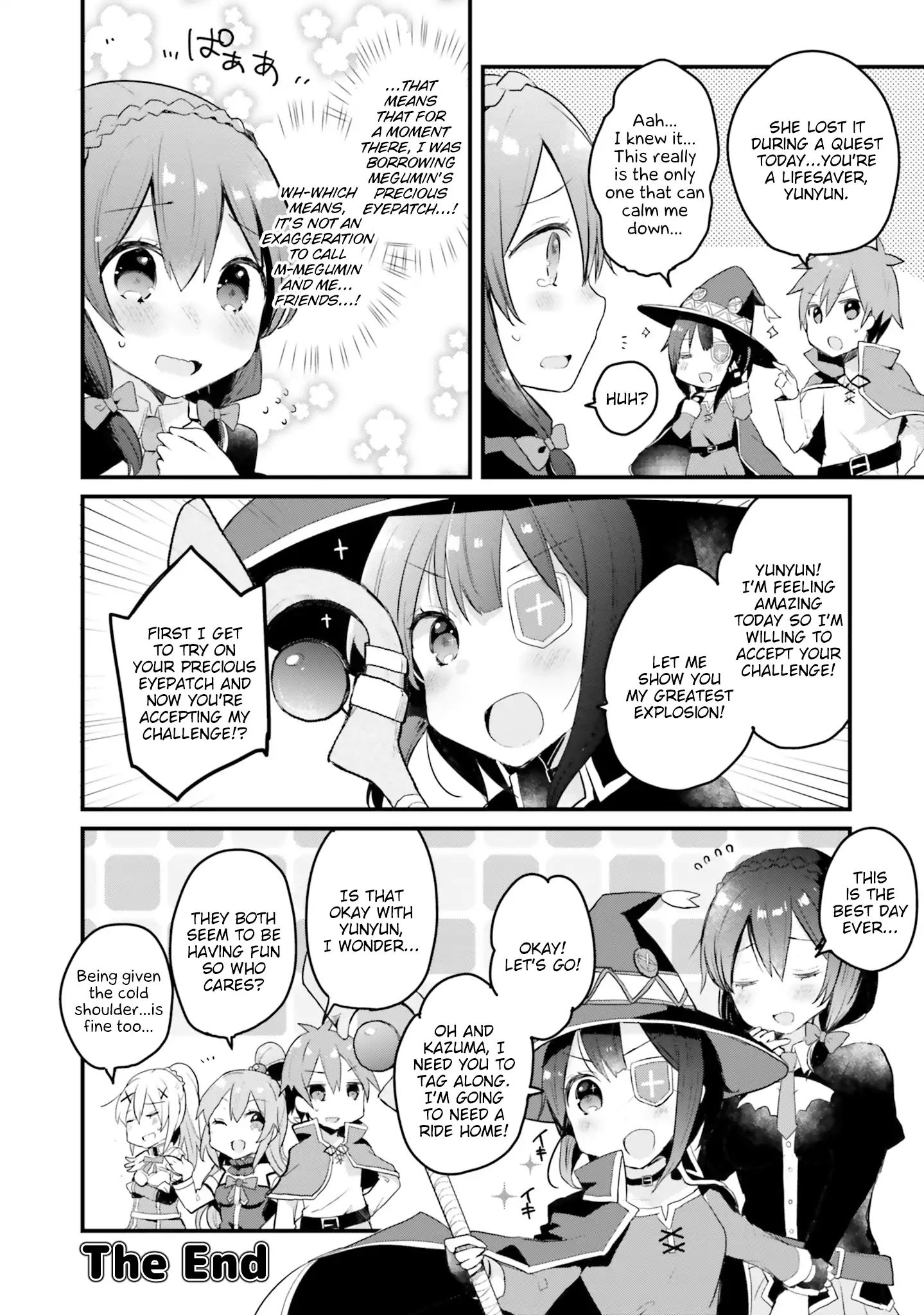 Kono Subarashii Sekai Ni Shukufuku Wo! Megumin Anthology Aka - Chapter 9: Shiroi Hakuto - Explosion Girl And The Precious Eyepatch