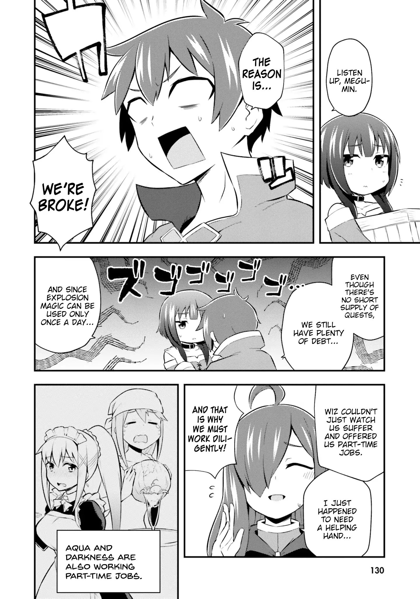 Kono Subarashii Sekai Ni Shukufuku Wo! Megumin Anthology Aka - Chapter 12: Gifting Growth For This Modest Body! (Texteater)