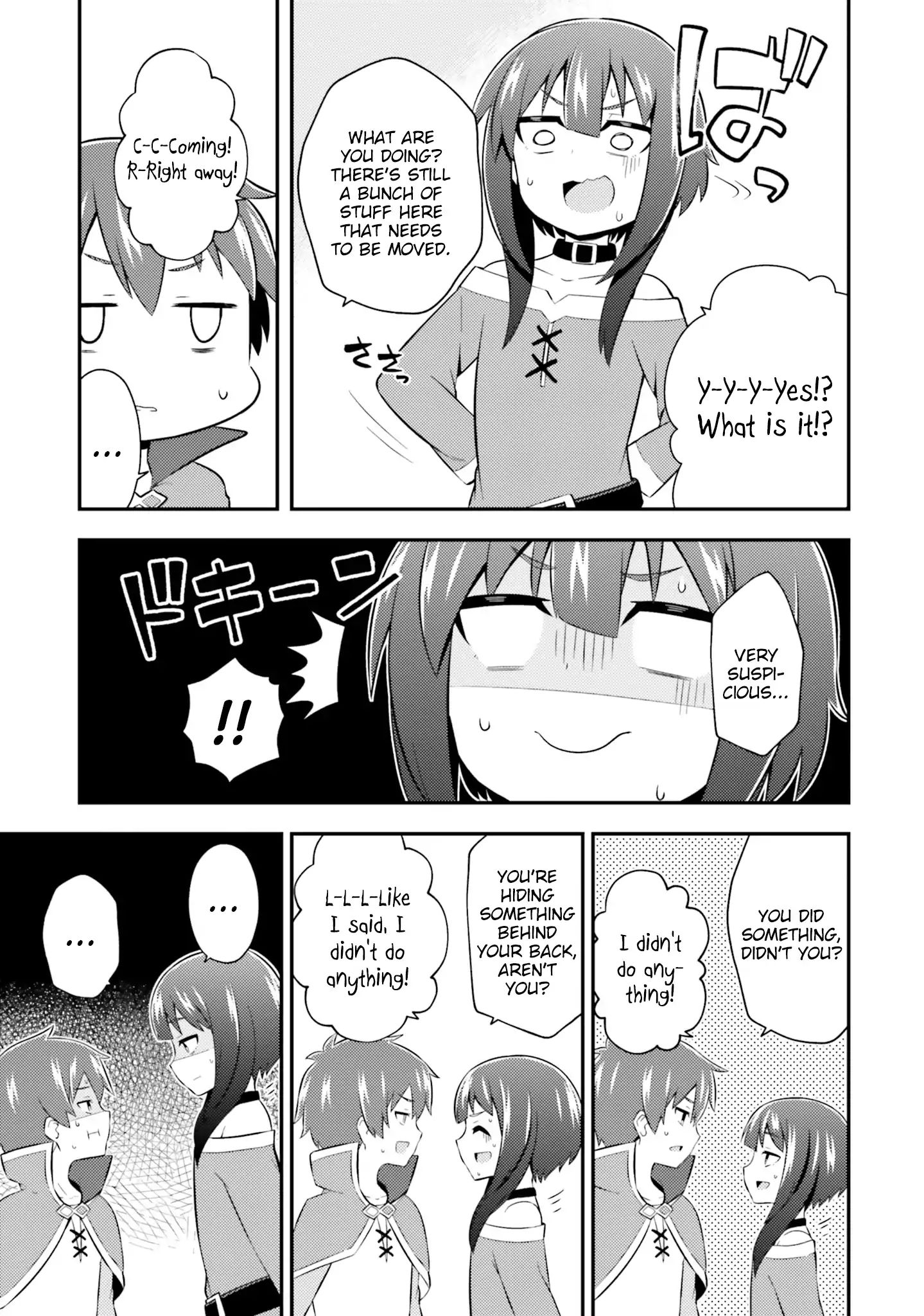 Kono Subarashii Sekai Ni Shukufuku Wo! Megumin Anthology Aka - Chapter 12: Gifting Growth For This Modest Body! (Texteater)