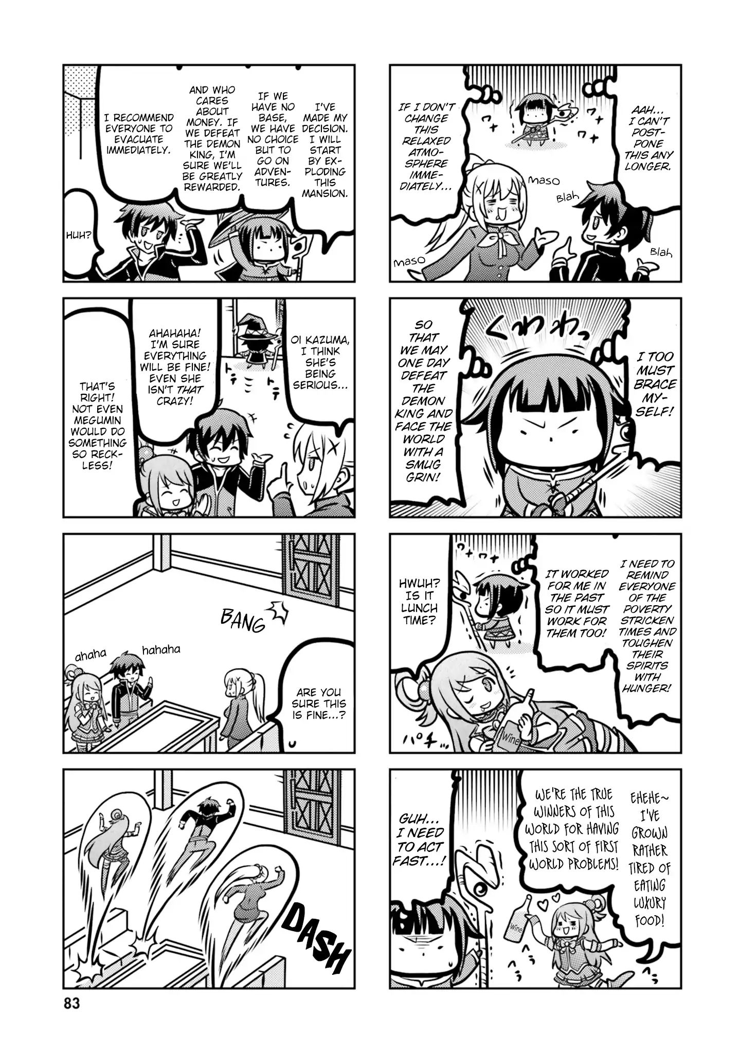 Kono Subarashii Sekai Ni Shukufuku Wo! Megumin Anthology Aka - Chapter 7: Futaba Masumi - Chibi Crimson Demon Girl's Ordinary Day