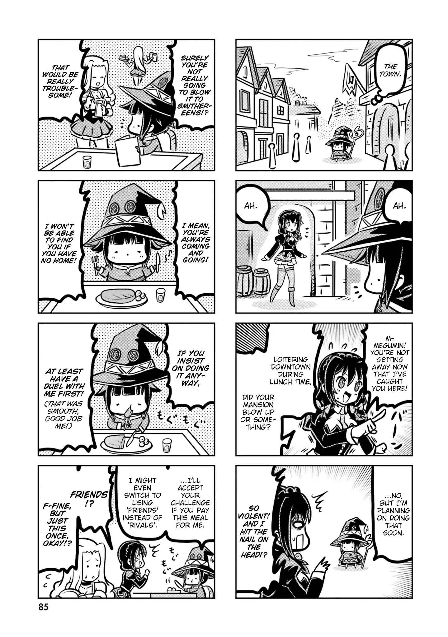 Kono Subarashii Sekai Ni Shukufuku Wo! Megumin Anthology Aka - Chapter 7: Futaba Masumi - Chibi Crimson Demon Girl's Ordinary Day