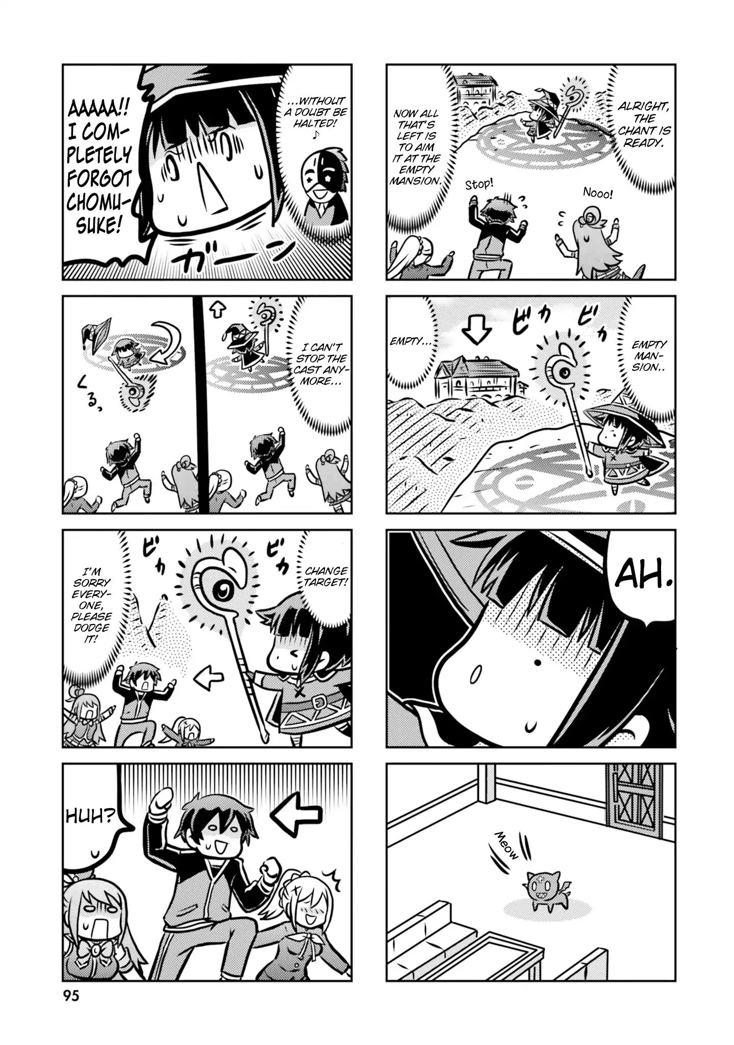 Kono Subarashii Sekai Ni Shukufuku Wo! Megumin Anthology Aka - Chapter 7: Futaba Masumi - Chibi Crimson Demon Girl's Ordinary Day