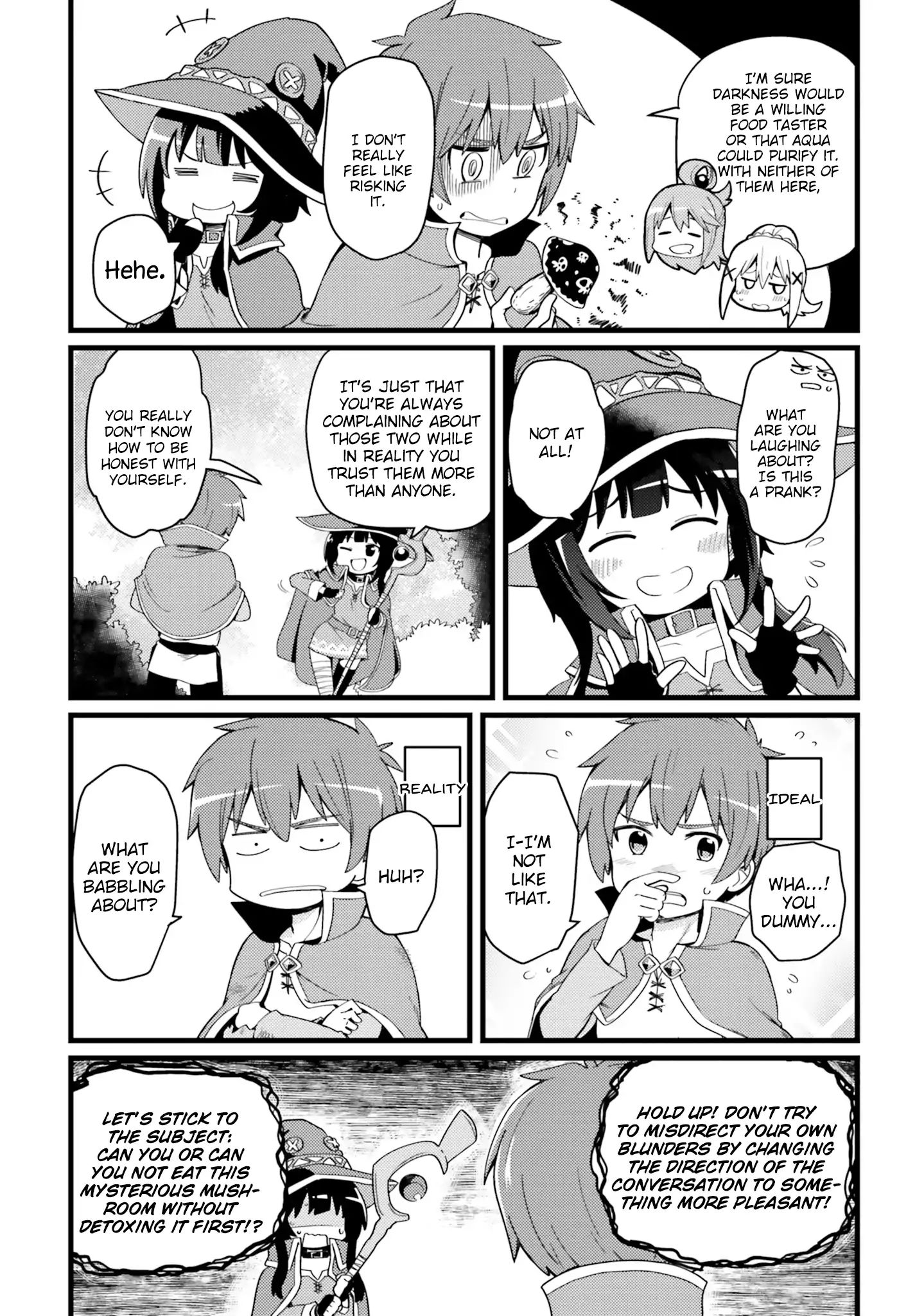 Kono Subarashii Sekai Ni Shukufuku Wo! Megumin Anthology Aka - Chapter 11: Gifting This Survival With Blessings! (Magokoro Kurage)