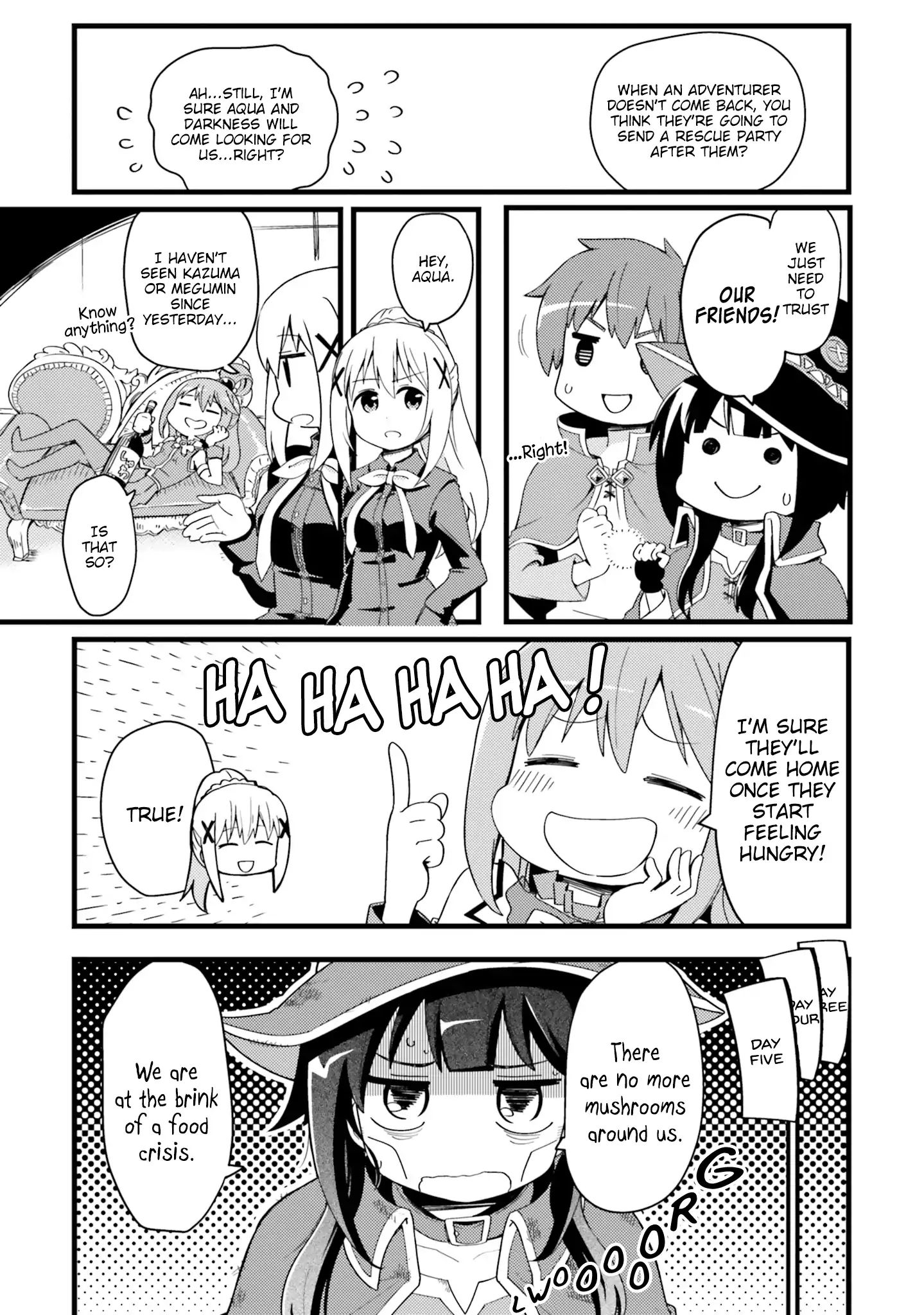 Kono Subarashii Sekai Ni Shukufuku Wo! Megumin Anthology Aka - Chapter 11: Gifting This Survival With Blessings! (Magokoro Kurage)