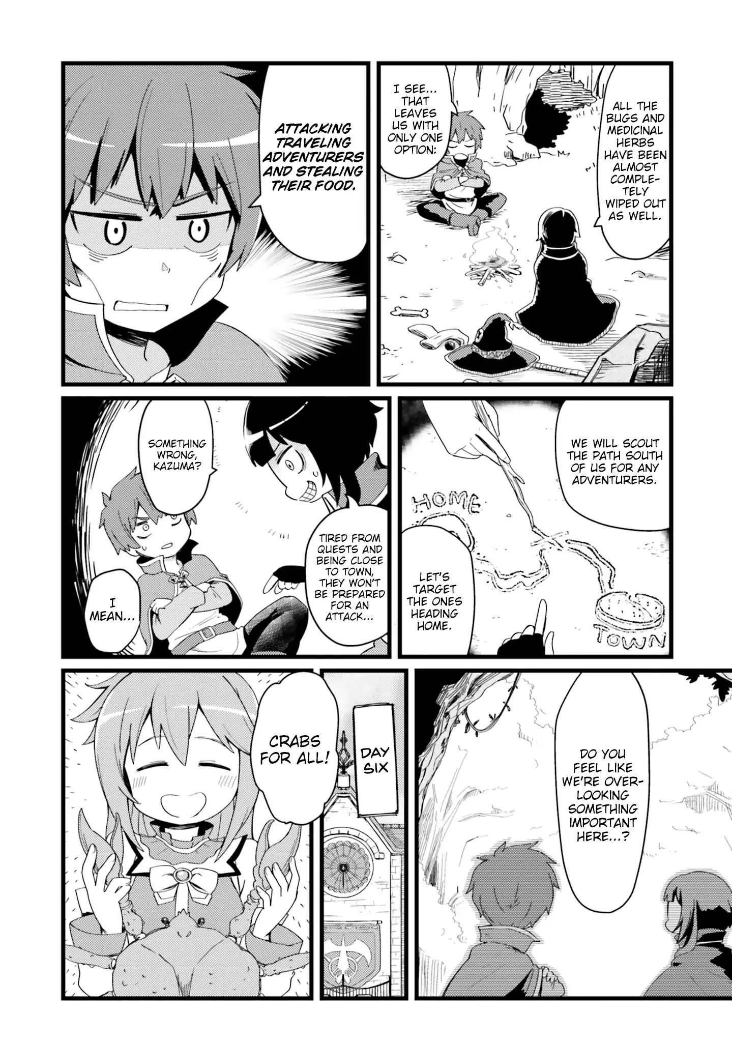 Kono Subarashii Sekai Ni Shukufuku Wo! Megumin Anthology Aka - Chapter 11: Gifting This Survival With Blessings! (Magokoro Kurage)