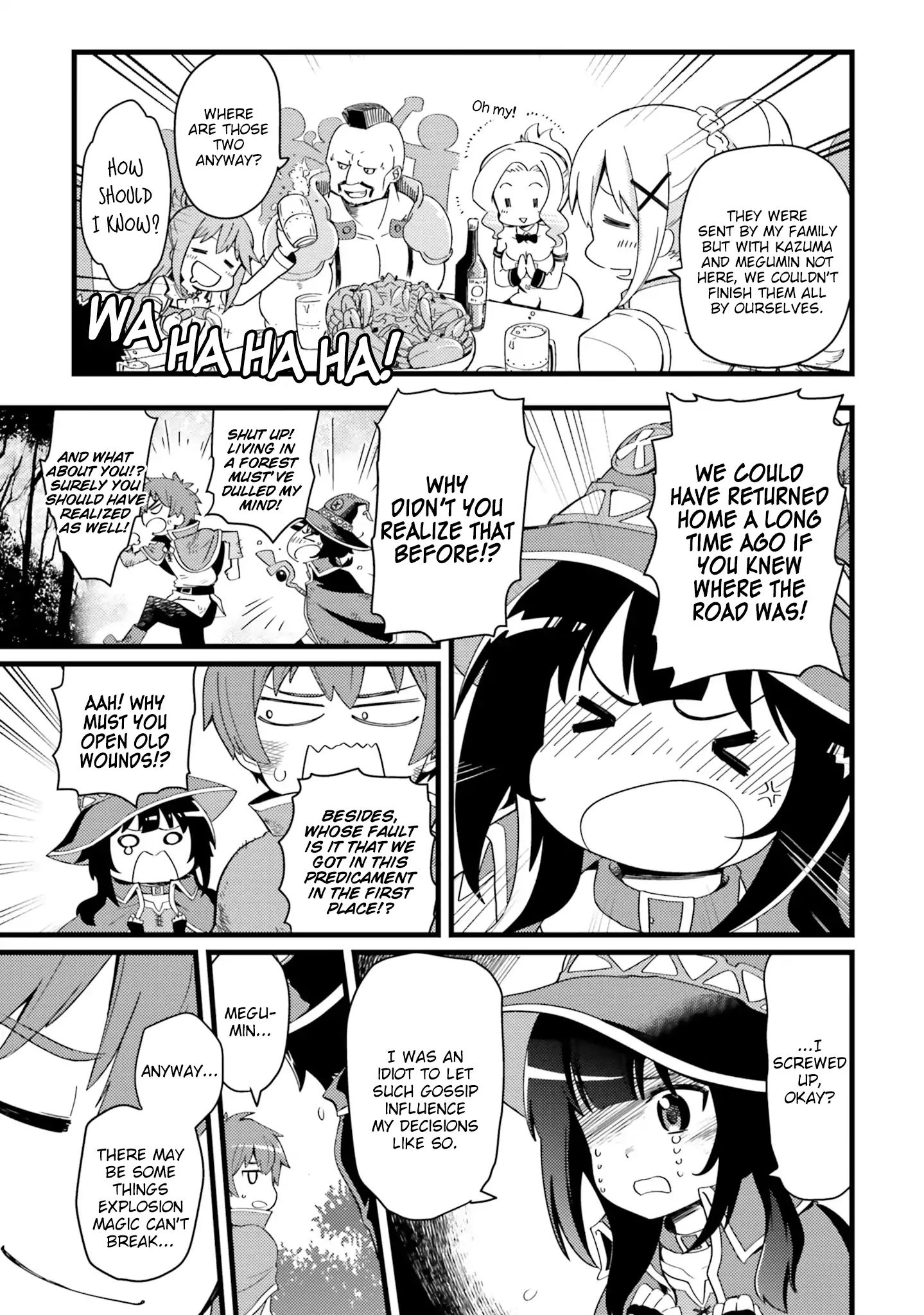 Kono Subarashii Sekai Ni Shukufuku Wo! Megumin Anthology Aka - Chapter 11: Gifting This Survival With Blessings! (Magokoro Kurage)