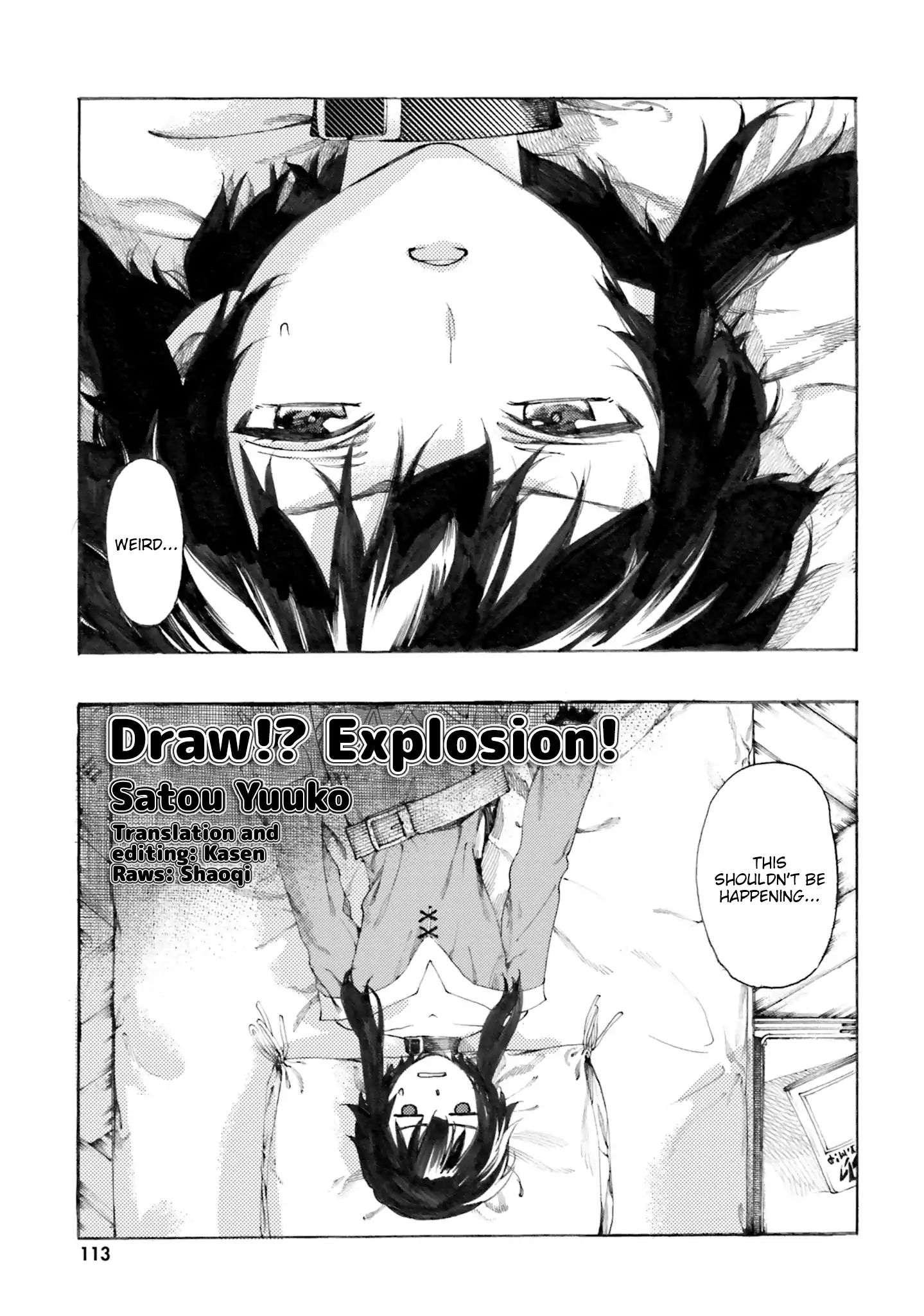 Kono Subarashii Sekai Ni Shukufuku Wo! Megumin Anthology Aka - Chapter 10: Draw!? Explosion! (Satou Yuuko)