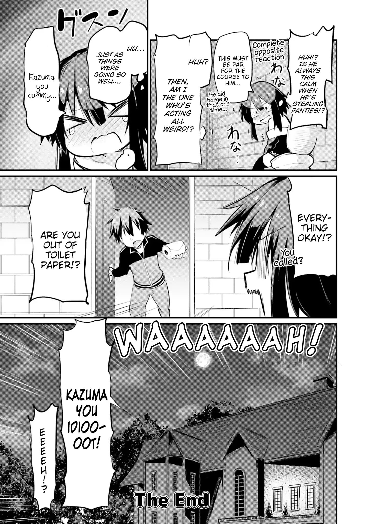 Kono Subarashii Sekai Ni Shukufuku Wo! Megumin Anthology Aka - Chapter 13: Please Be Responsible And Take Care Of Me (Chipa) [End]