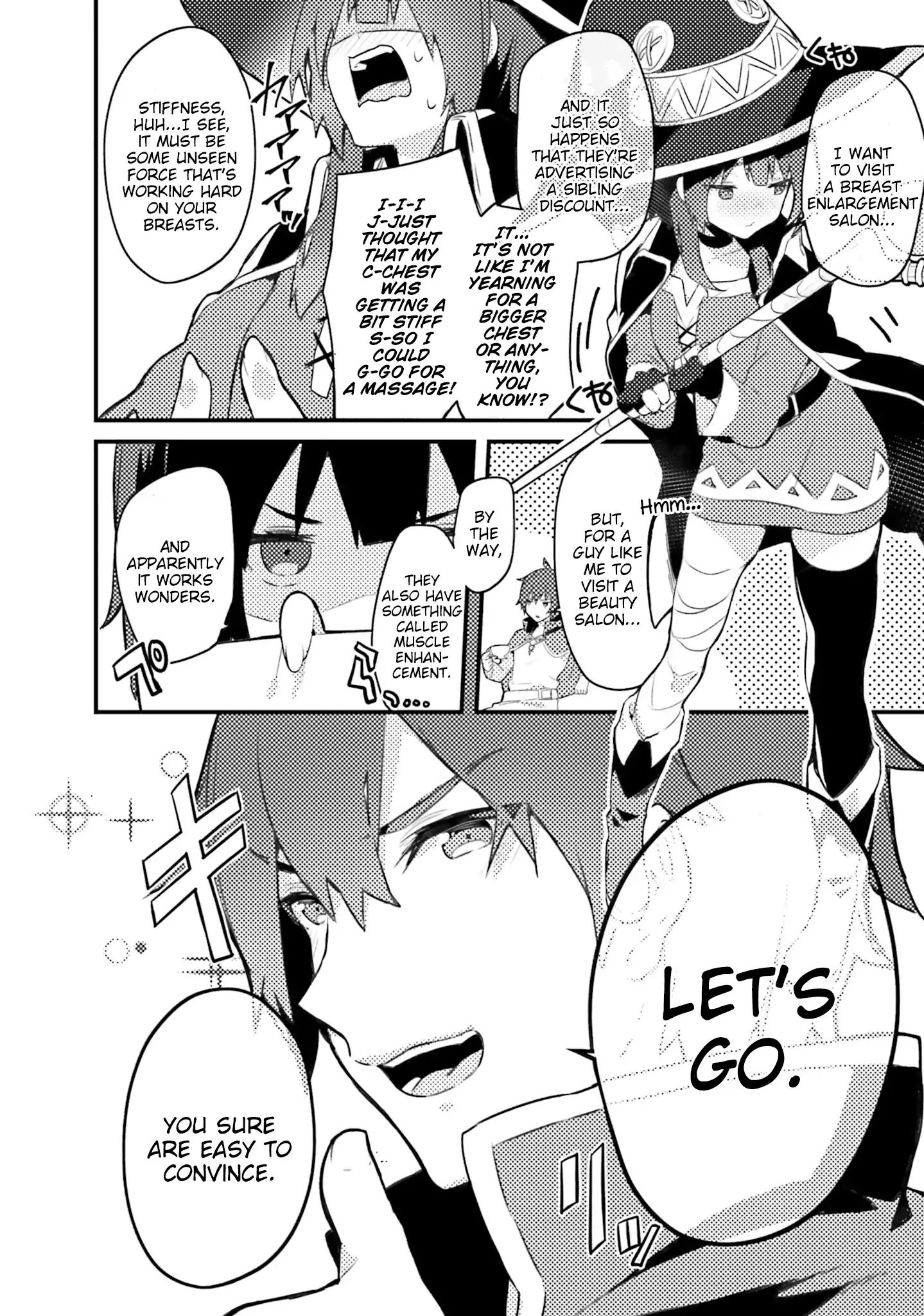 Kono Subarashii Sekai Ni Shukufuku Wo! Megumin Anthology Aka - Chapter 3: Judgement Upon Obnoxious Big Breasts! (Itohana)