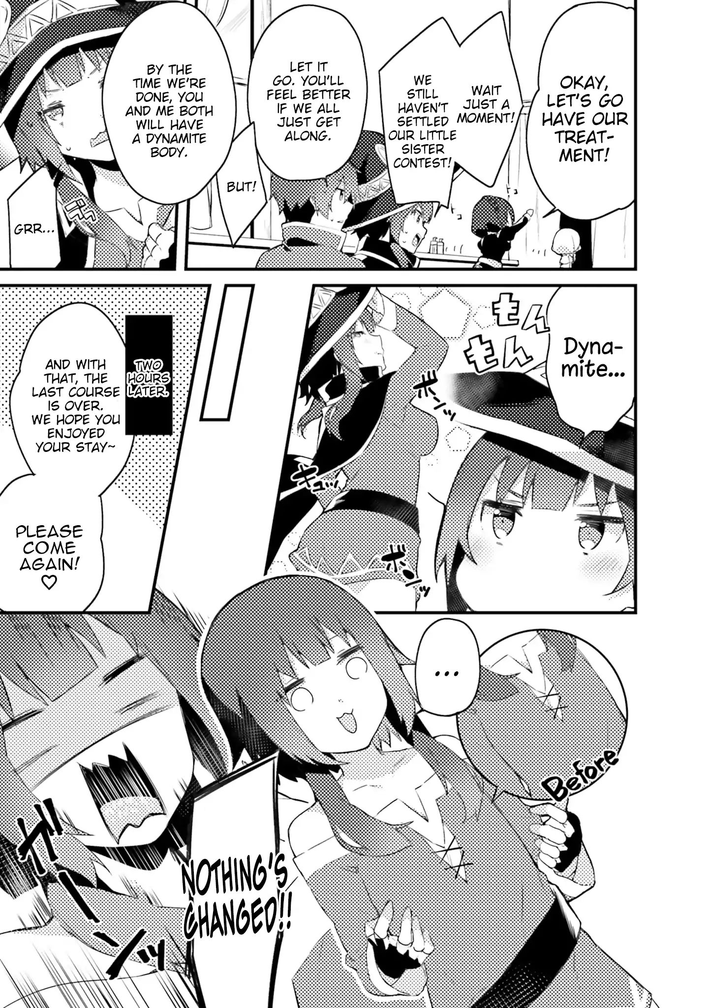 Kono Subarashii Sekai Ni Shukufuku Wo! Megumin Anthology Aka - Chapter 3: Judgement Upon Obnoxious Big Breasts! (Itohana)