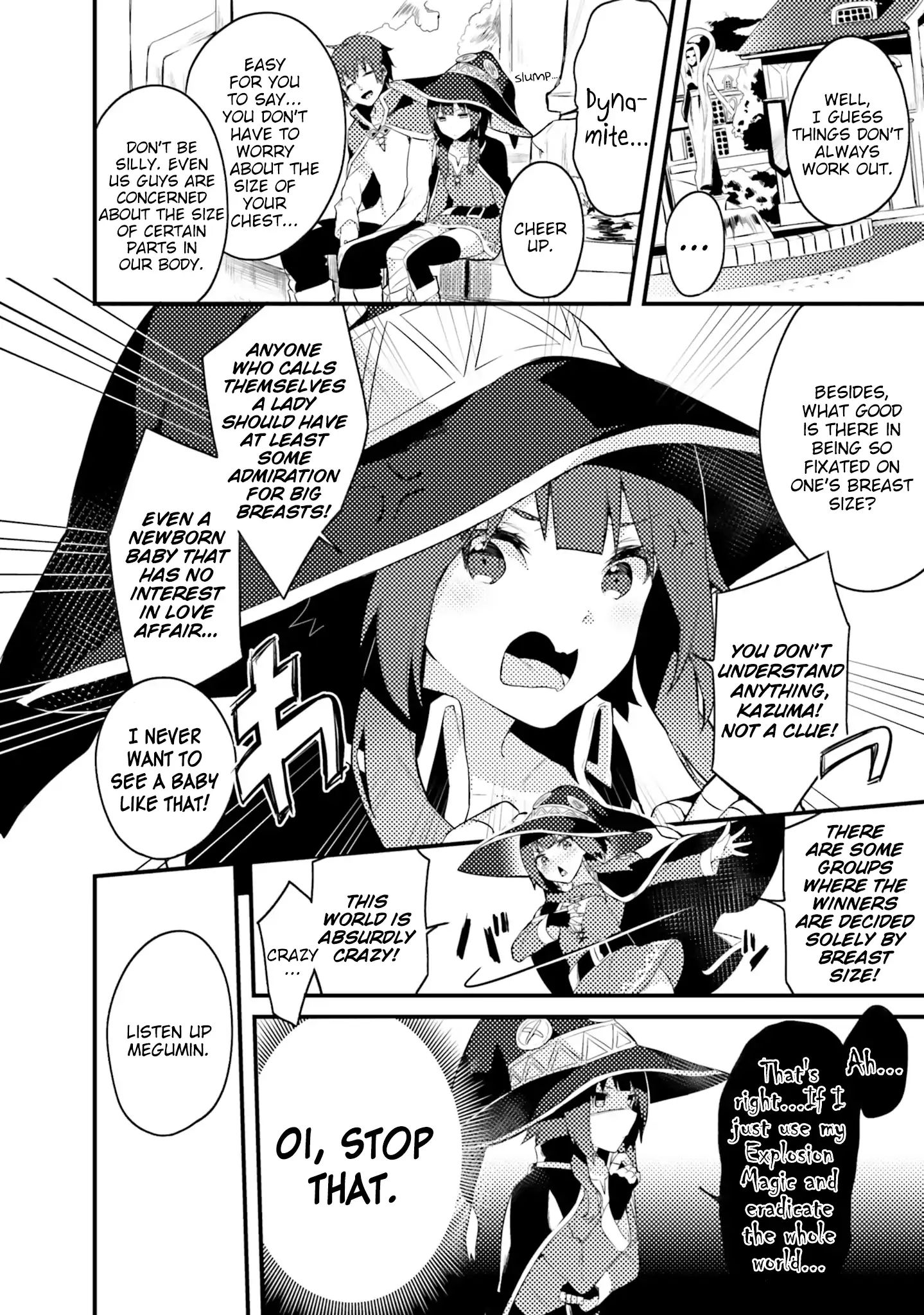 Kono Subarashii Sekai Ni Shukufuku Wo! Megumin Anthology Aka - Chapter 3: Judgement Upon Obnoxious Big Breasts! (Itohana)