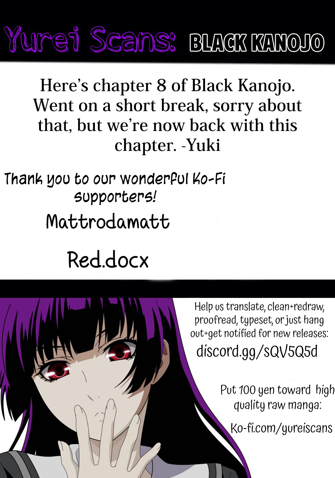 Black Kanojo - Vol.2 Chapter 8