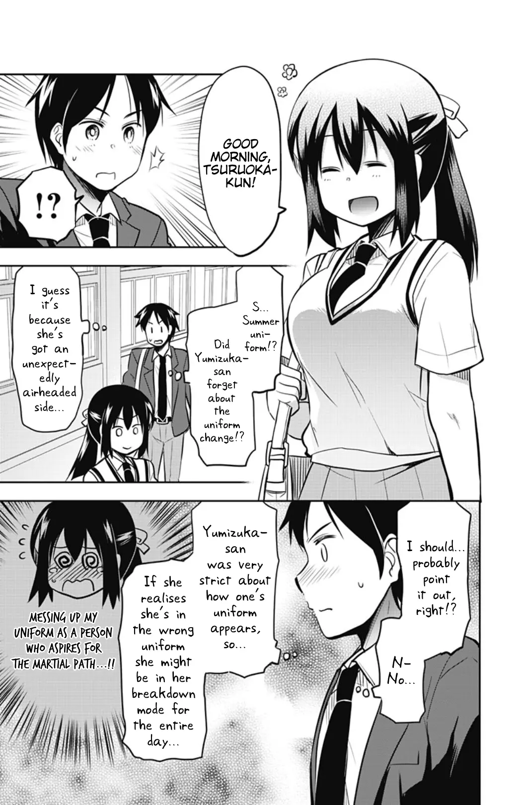 Yumizuka Iroha's No Good Without Her Procedure! - Vol.3 Chapter 35: Yumizuka Iroha's Uniform Change