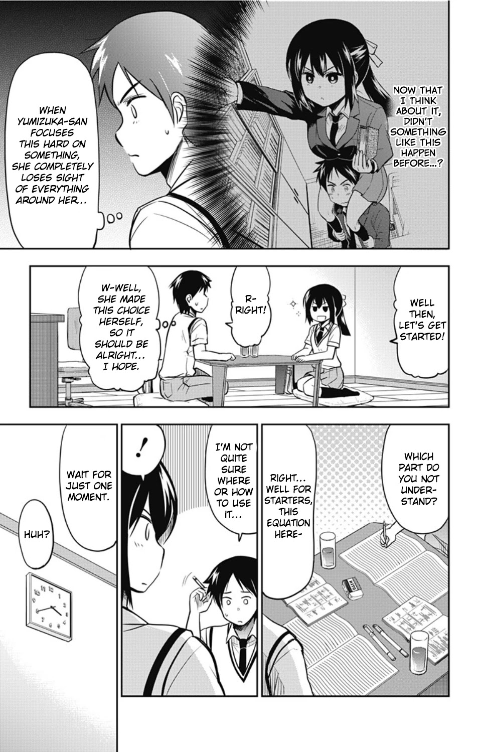 Yumizuka Iroha's No Good Without Her Procedure! - Chapter 17: Yumizuka Iroha's Study Session