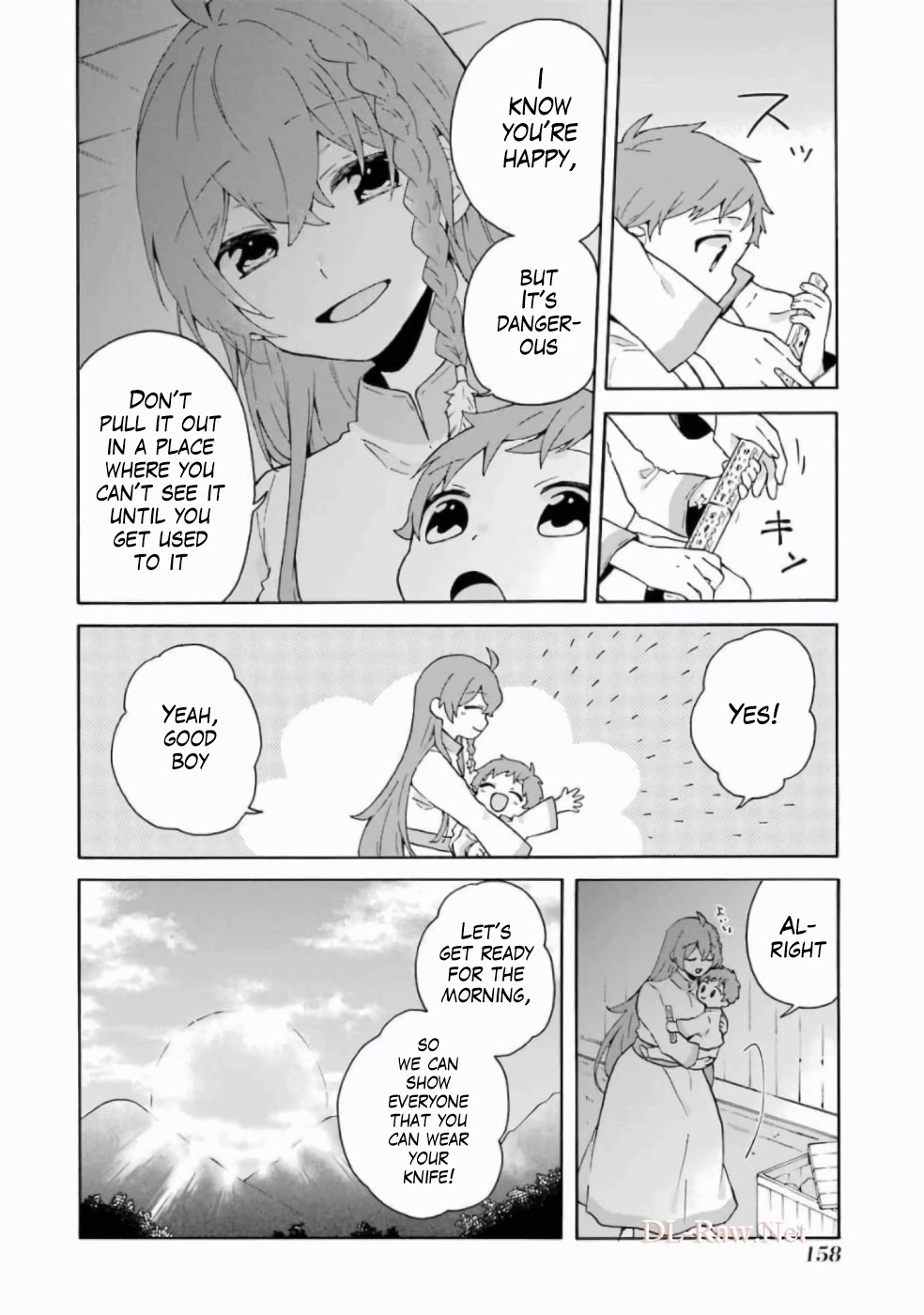 Tada Shiawasena Isekai Kazoku Seikatsu - Chapter 13.5: Extra Chapter: The First Thing I Did When I Got A Knife