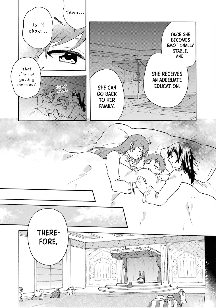 Tada Shiawasena Isekai Kazoku Seikatsu - Vol.3 Chapter 18: The Princess Is Becoming A Big Sister?