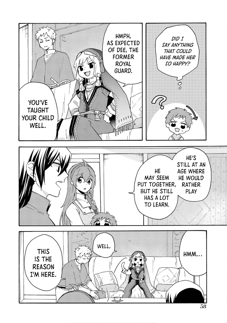 Tada Shiawasena Isekai Kazoku Seikatsu - Chapter 16: Going To The Royal Capital!!