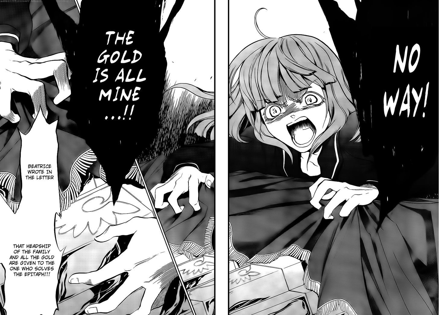 Umineko No Naku Koro Ni Episode 3: Banquet Of The Golden Witch - Vol.3 Chapter 11 : Succession Ceremony