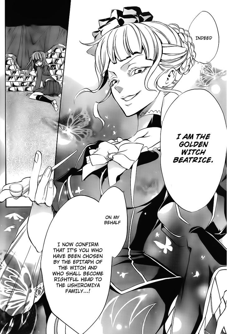 Umineko No Naku Koro Ni Episode 3: Banquet Of The Golden Witch - Vol.3 Chapter 11 : Succession Ceremony