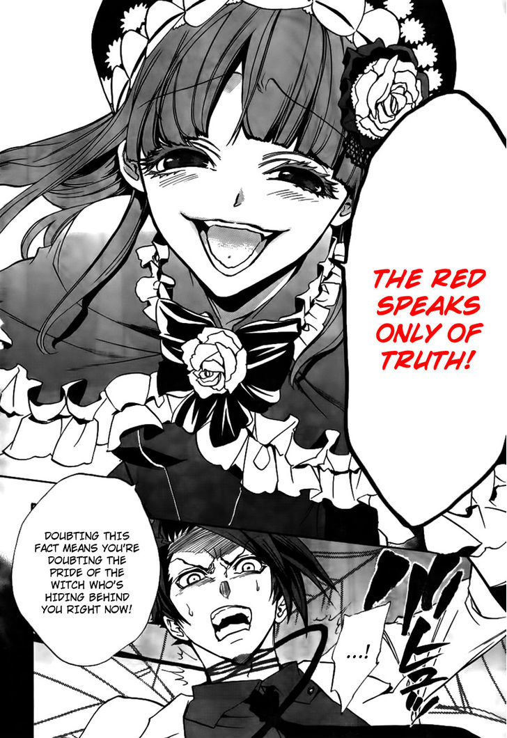 Umineko No Naku Koro Ni Episode 3: Banquet Of The Golden Witch - Vol.5 Chapter 19 : The Red Truth