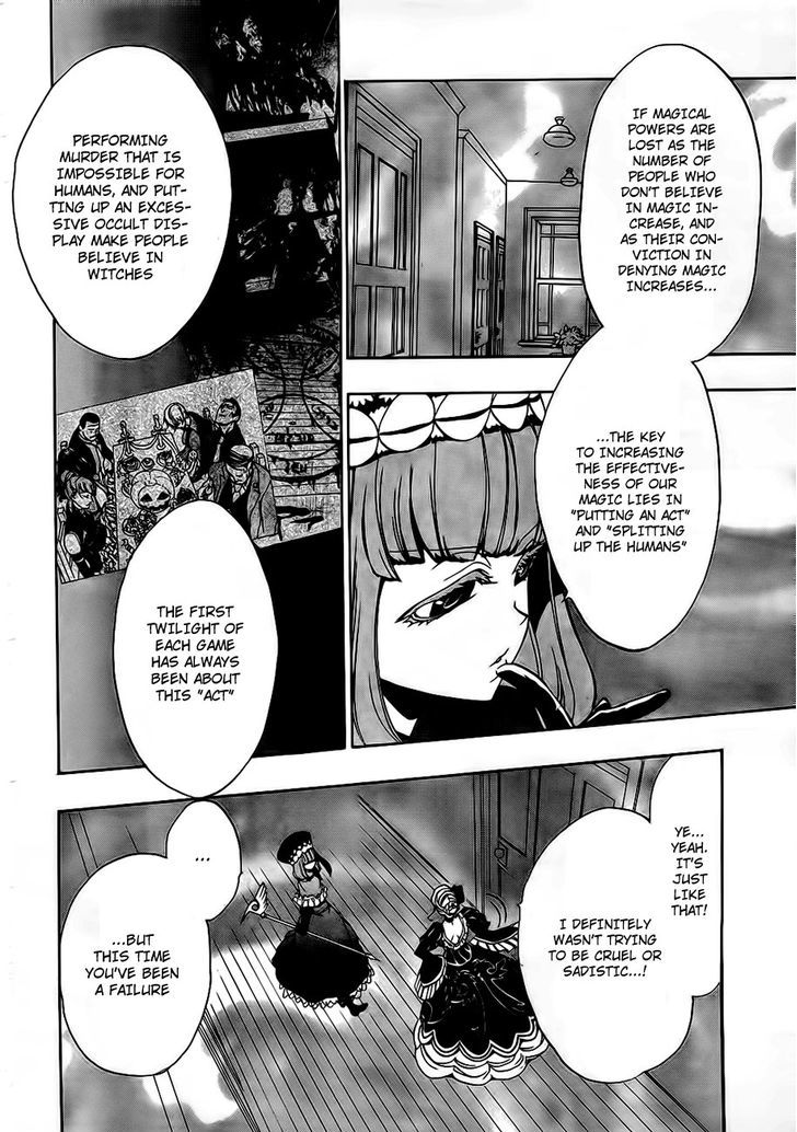 Umineko No Naku Koro Ni Episode 3: Banquet Of The Golden Witch - Vol.3 Chapter 13 : Witch S Envy