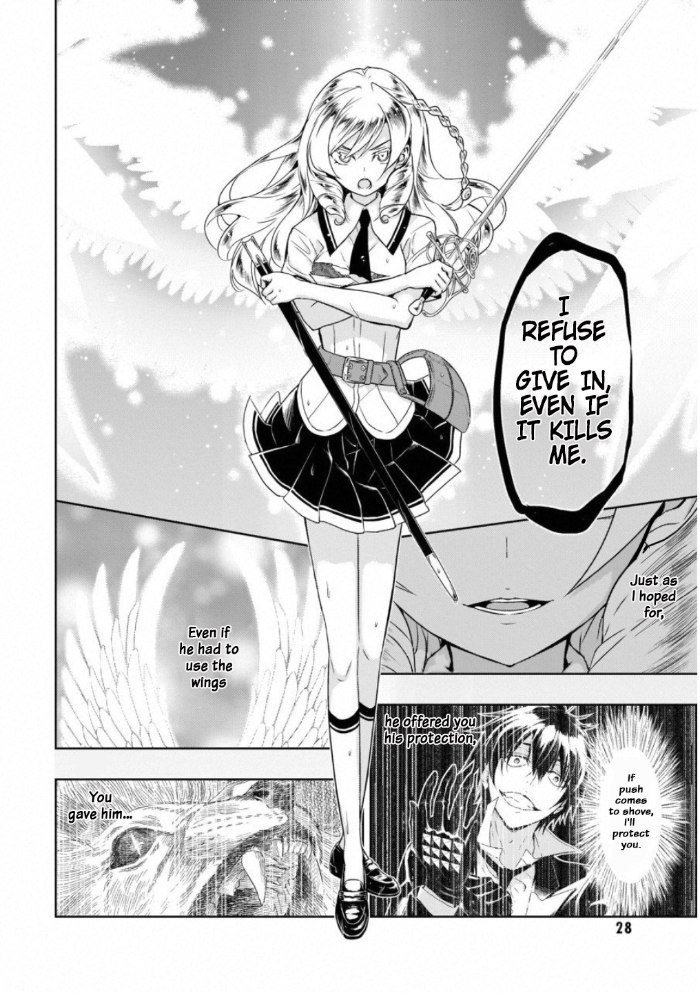 Busou Shoujo Machiavellianism - Vol.9 Chapter 47: I've Touched An "Angel"!