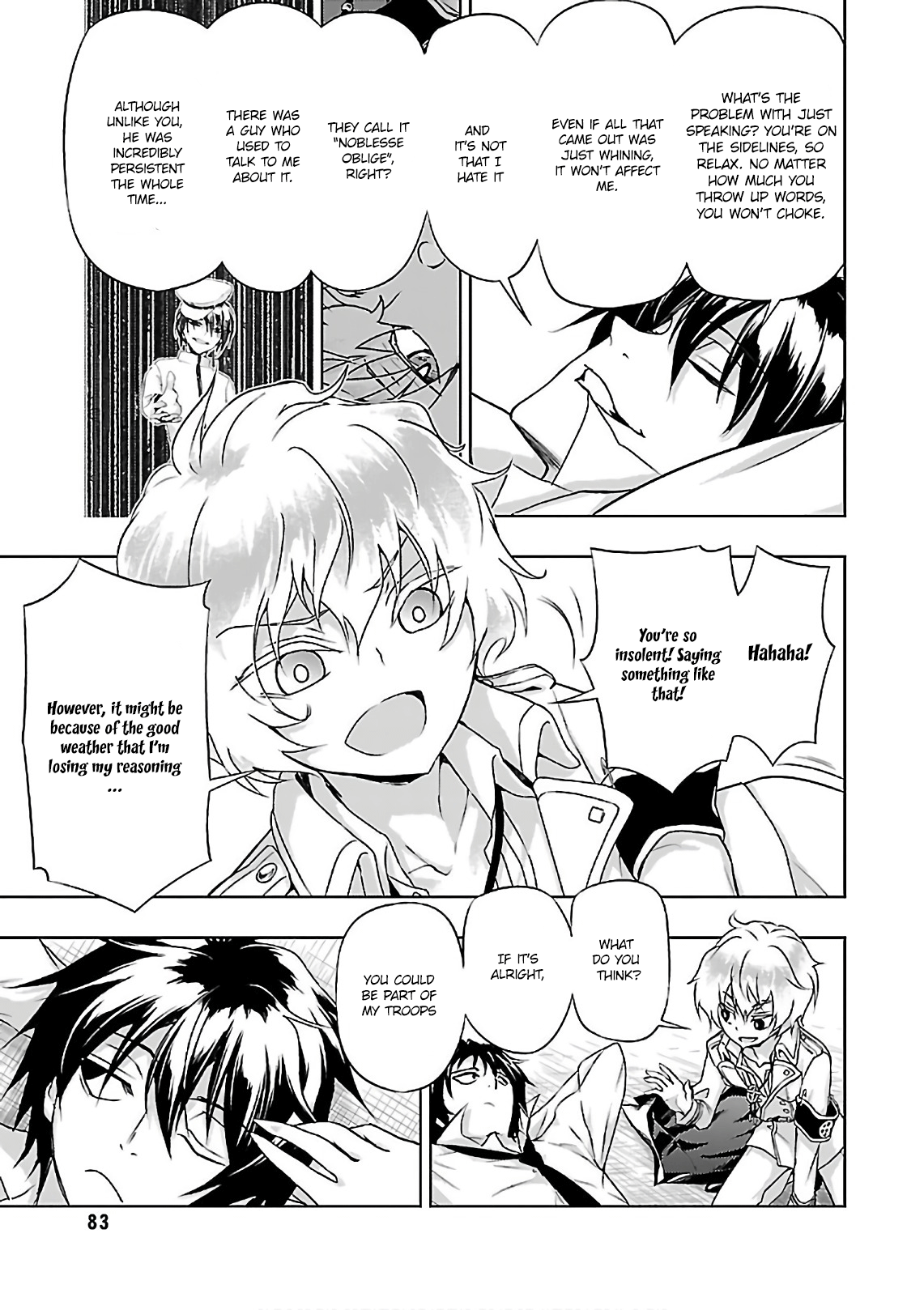 Busou Shoujo Machiavellianism - Chapter 37: Cutting The Peace, The Six Swords