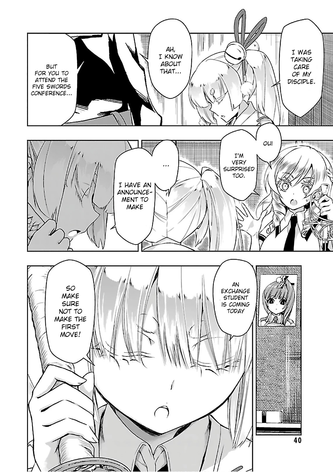 Busou Shoujo Machiavellianism - Chapter 36: Exchange Student