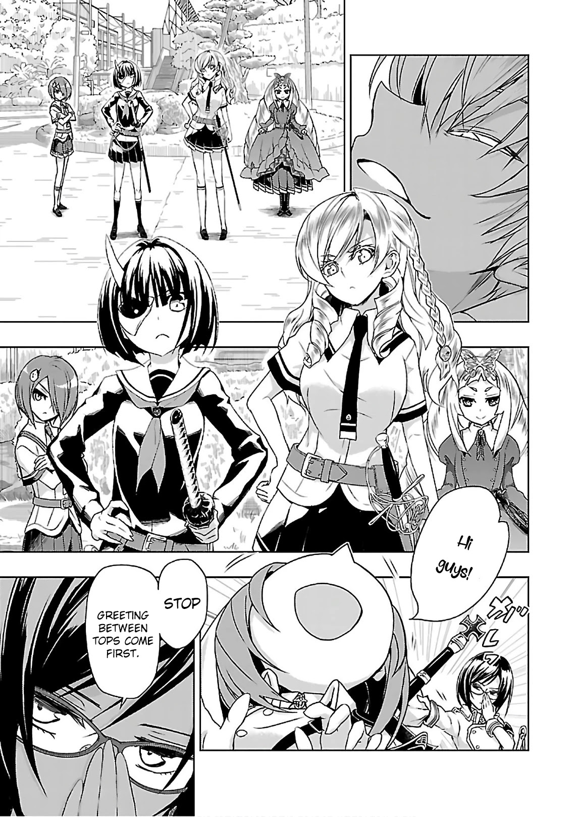 Busou Shoujo Machiavellianism - Chapter 36: Exchange Student