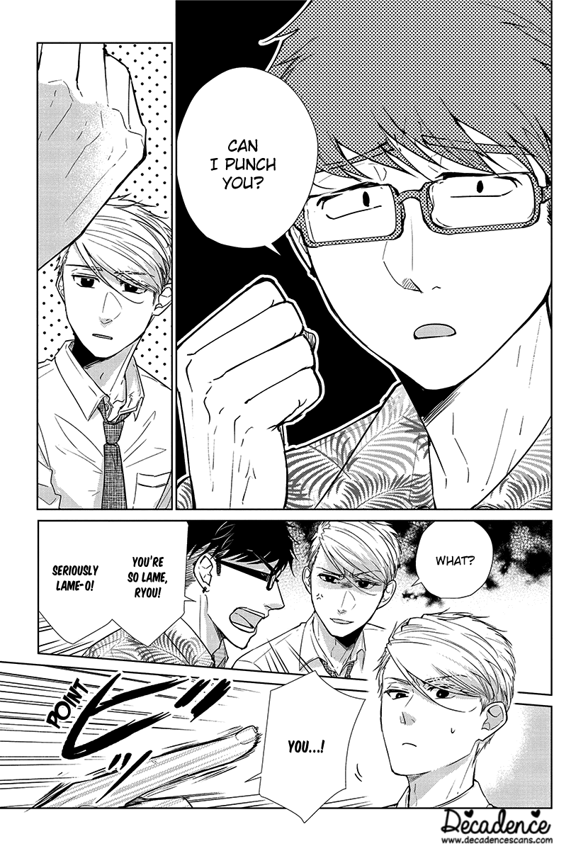 Koi To Yobu Ni Wa Kimochi Warui - Chapter 54: Hitting With Words