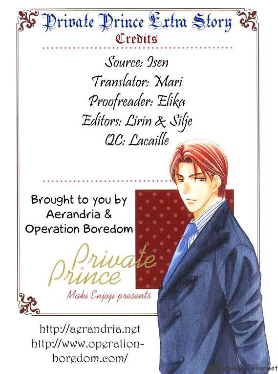 Private Prince - Chapter 25 : Sinful Love Extra