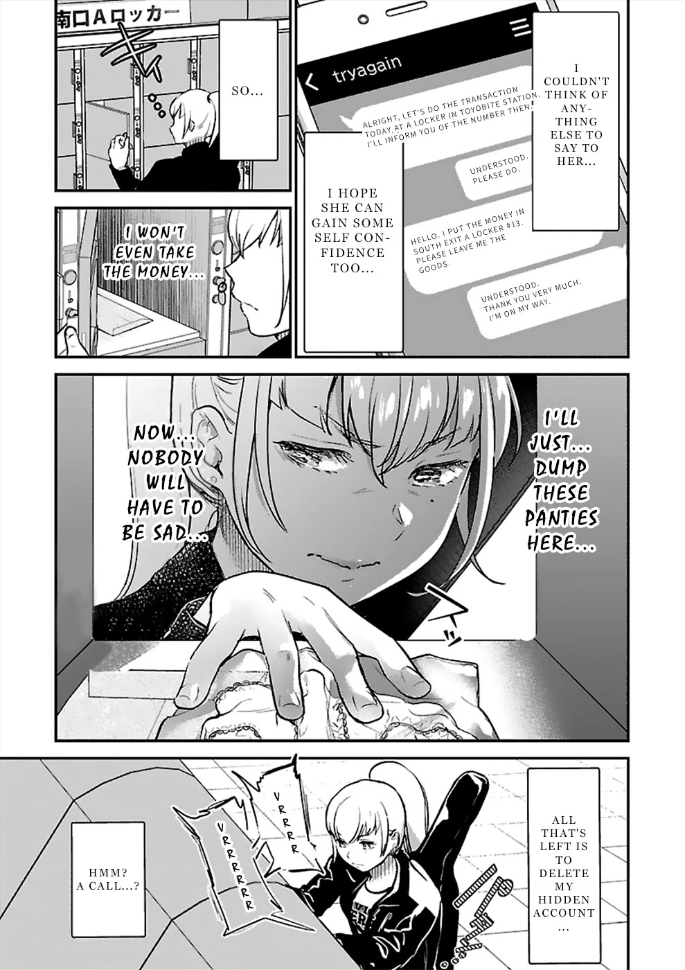 Ura Account Jyoshi - Chapter 20: Case 20: Hikari [Mano Elena Kirara] (Part 2)