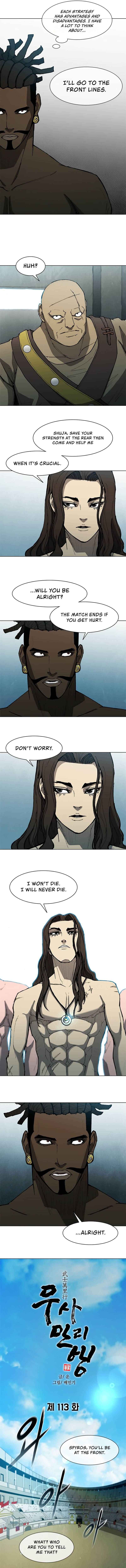 The Long Way Of The Warrior - Chapter 113