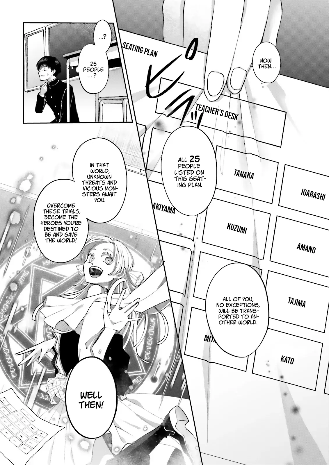 Classmate Wa Isekai De Yuusha Ni Natta Kedo, Ore Dake Gendai Nihon Ni Okizari Ni Narimashita - Vol.1 Chapter 1