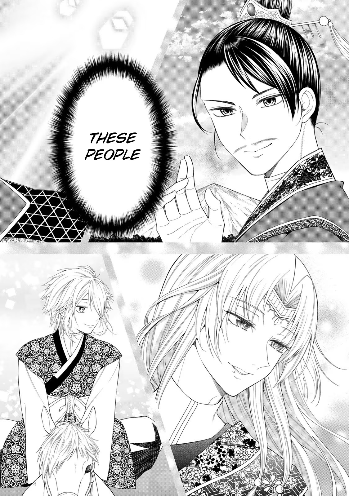 Tenzan No Miko Sonin - Ochikobore No Miko Ga Oukyuu Ni Haitte Kuni Wo Sukutta Ue Ni Oujitachi Ni Aisaretemasu - Vol.1 Chapter 1: Sonin Descends From The Mountain