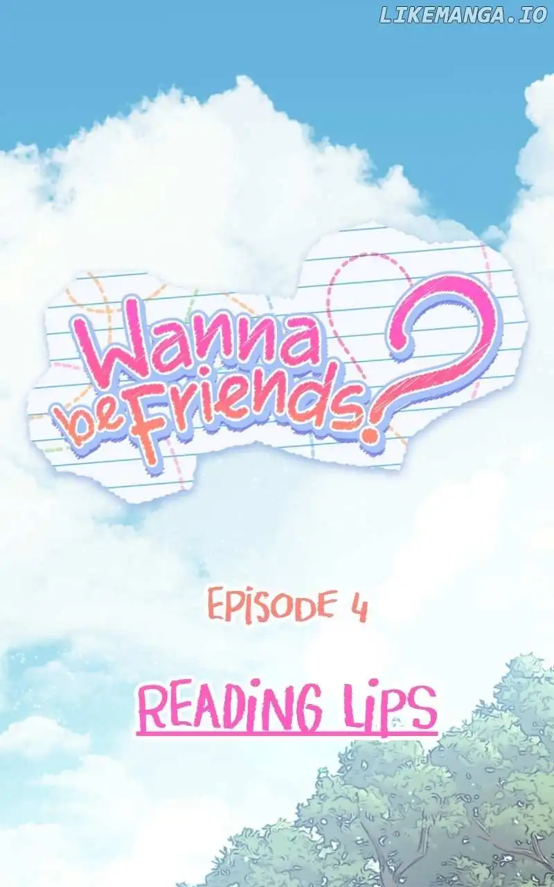 Wanna Be Friends? - Chapter 4