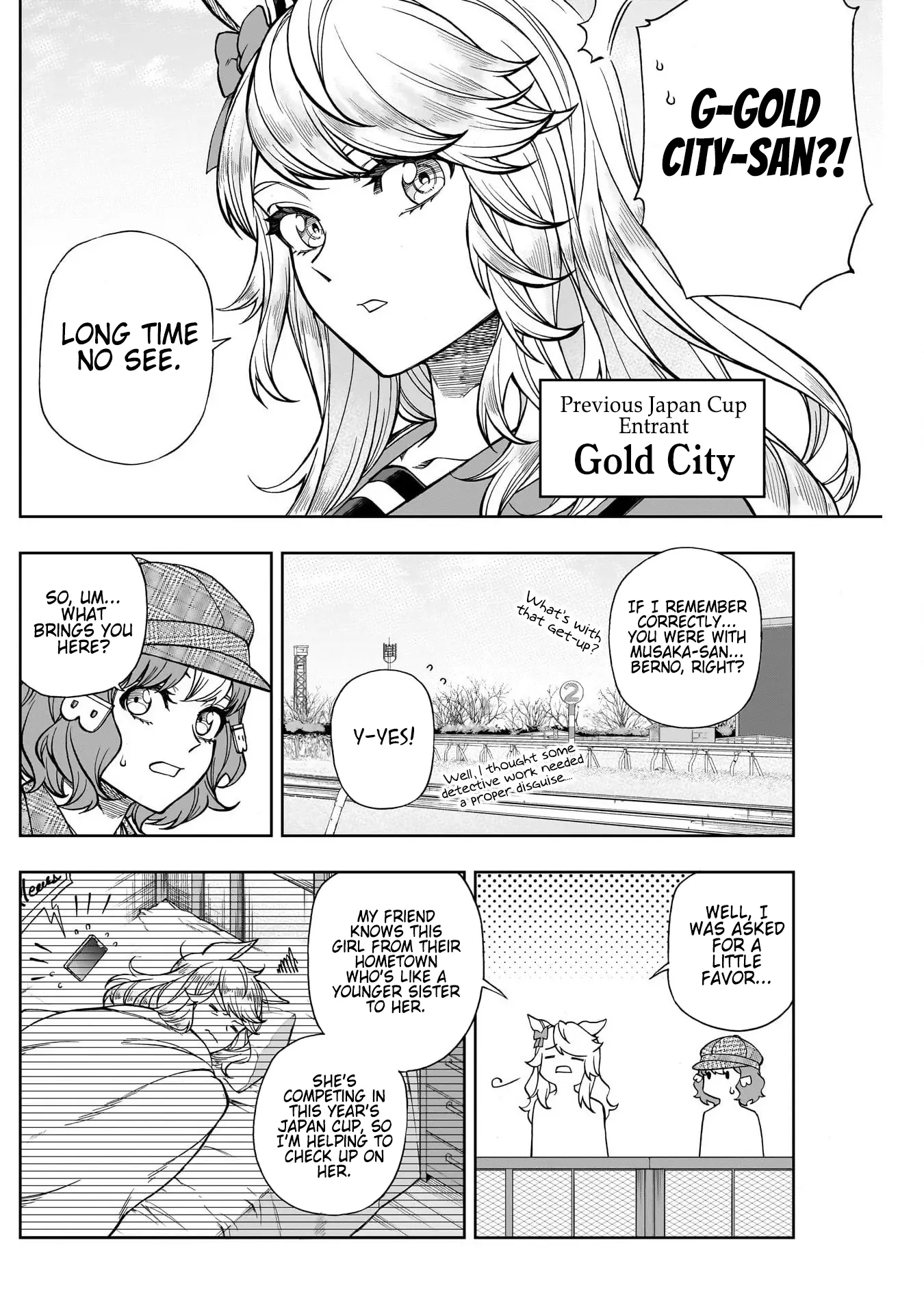 Uma Musume: Cinderella Gray - Vol.13 Chapter 116: The «Upper Foot!»