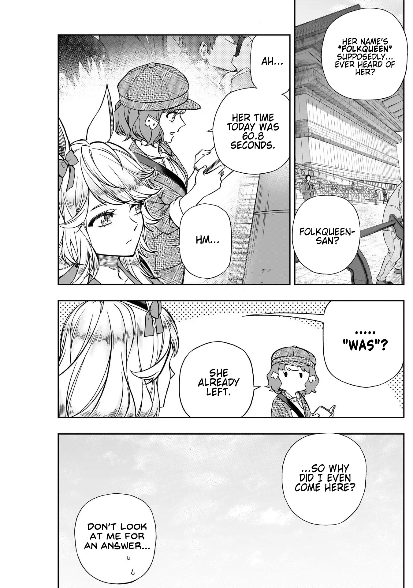 Uma Musume: Cinderella Gray - Vol.13 Chapter 116: The «Upper Foot!»