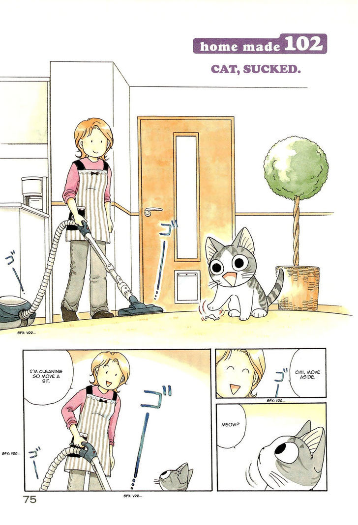 Chii's Sweet Home - Vol.6 Chapter 102 : Cat, Sucked