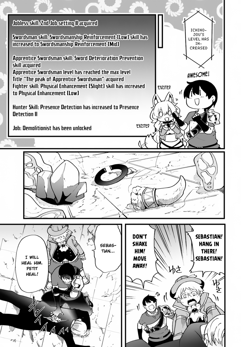 Seichou Cheat De Nandemo Dekiru You Ni Natta Ga, Mushoku Dake Wa Yamerarenai You Desu - Vol.3 Chapter 13: A Battle With King Minotaur